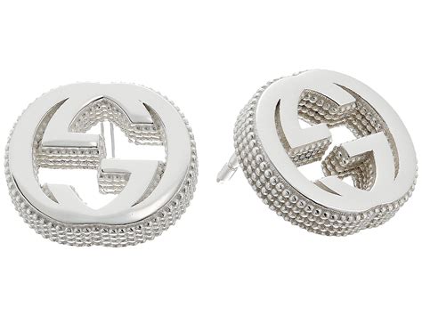 Gucci interlocking gg earrings